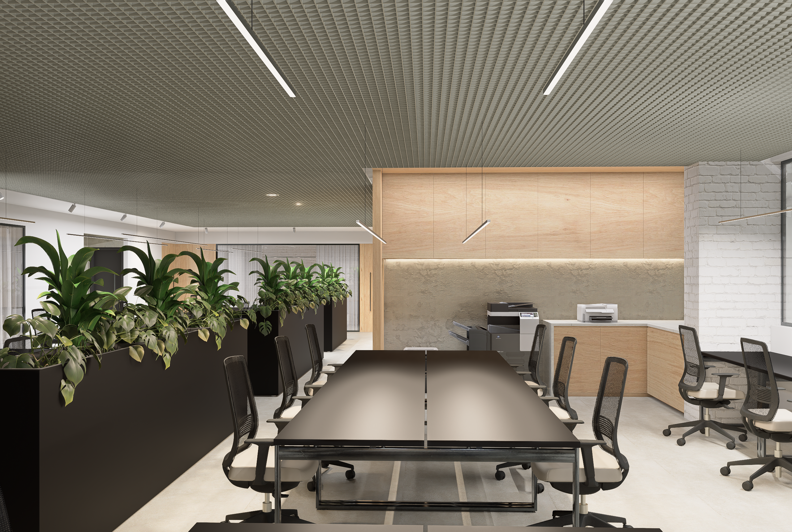 Blueprint Dubai Office — kitchen